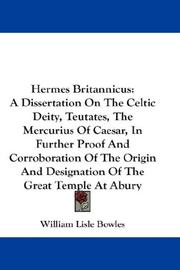 Hermes Britannicus by William Lisle Bowles