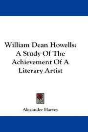 William Dean Howells by Alexander Harvey