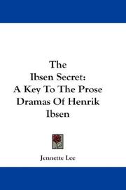 The Ibsen secret by Jennette Lee