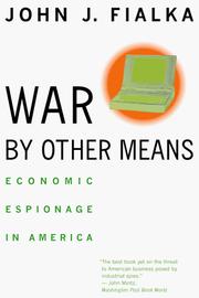 Cover of: War by Other Means by John J. Fialka