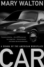 Cover of: Car by Mary Walton