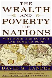 Cover of: The wealth and poverty of nations by David S. Landes