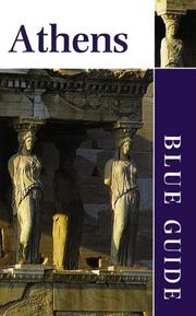Cover of: Blue Guide Athens