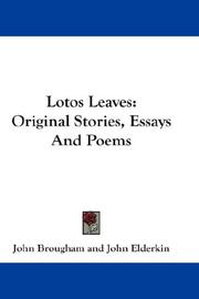 Cover of: Lotos Leaves by 