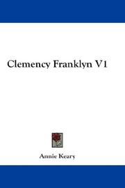 Cover of: Clemency Franklyn V1