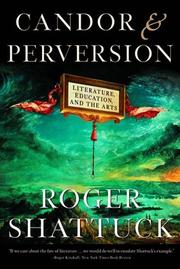 Cover of: Candor and Perversion: Literature, Education, and the Arts