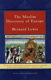 Cover of: The Muslim discovery of Europe