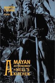 Cover of: A Mayan Astronomer in Hell's Kitchen: Poems