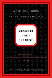 Cover of: Speaking of Chinese