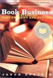 Cover of: Book Business by Jason Epstein
