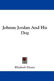 Cover of: Johnny Jordan And His Dog