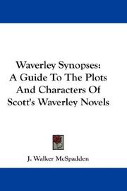 Waverley Synopses by J. Walker McSpadden