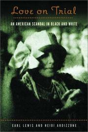 Cover of: Love on Trial: An American Scandal in Black and White