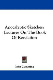 Cover of: Apocalyptic Sketches: Lectures On The Book Of Revelation