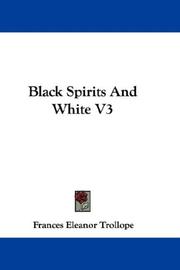Cover of: Black Spirits And White V3