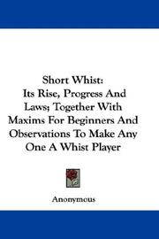 Cover of: Short Whist | Anonymous