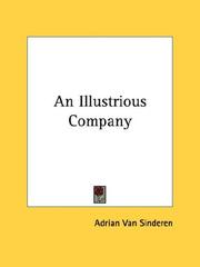 Cover of: An Illustrious Company