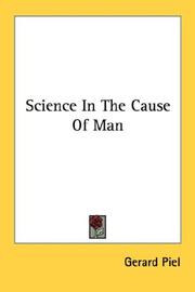 Cover of: Science in the cause of man