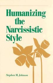 Cover of: Humanizing the narcissistic style