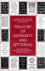Cover of: Treasury of Alphabets and Lettering: A Source Book of the Best Letter Forms of Past and Present for Sign Painters, Graphic Artists, Commercial Artis