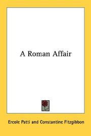 Cover of: A Roman Affair