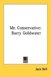 Cover of: Mr. Conservative: Barry Goldwater