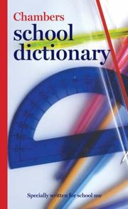 Chambers school dictionary