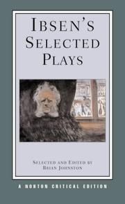 Cover of: Ibsen's Selected Plays (Norton Critical Editions)