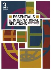 Essentials of international relations by Karen A. Mingst
