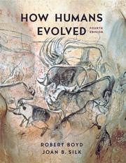 How humans evolved by Boyd, Robert Ph. D.