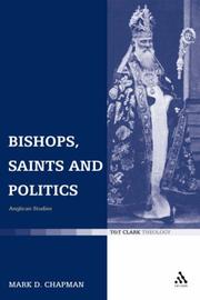 Cover of: Bishops, Saints and Politics: Anglican Studies