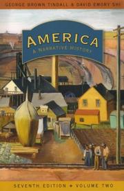 Cover of: America: A Narrative History, Seventh Edition, Volume 2