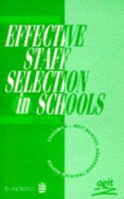 Effective staff selection in schools