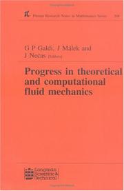 Progress in theoretical and computational fluid mechanics