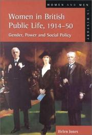 Women in British public life, 1914-1950 : gender, power, and social policy