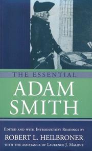 The essential Adam Smith by Adam Smith