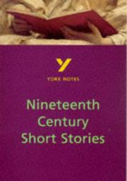 Cover of: York Notes on Nineteenth Century Short Stories