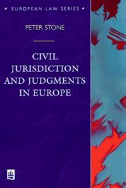 Civil jurisdiction and judgments in Europe