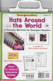 Cover of: Emergent Readers Series: Hats Around the World (Grades K-2)