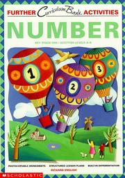 Cover of: Number KS1 (Further Curriculum Activities)