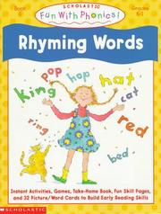Cover of: Rhyming Words (Fun With Phonics)