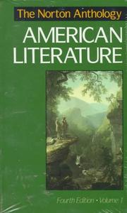 Norton Anthology of American Literature