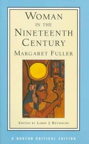 Cover of: Woman in the nineteenth century by Margaret Fuller