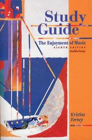 Cover of: Study Guide for the Enjoyment of Music