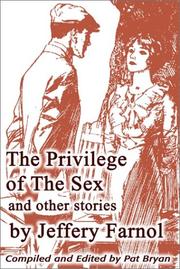 Cover of: The Privilege of the Sex and Other Stories