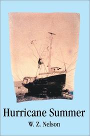 Cover of: Hurricane Summer | W. Z. Nelson