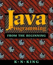 Cover of: Java Programming: From the Beginning