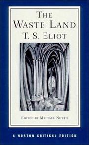 Cover of: The waste land by T. S. Eliot