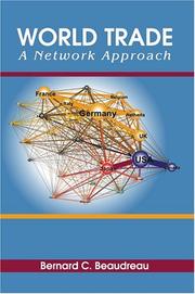 Cover of: World Trade: A Network Approach