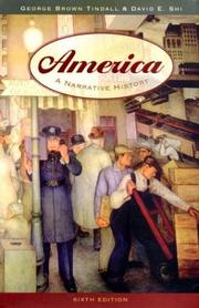 Cover of: America: A Narrative History
